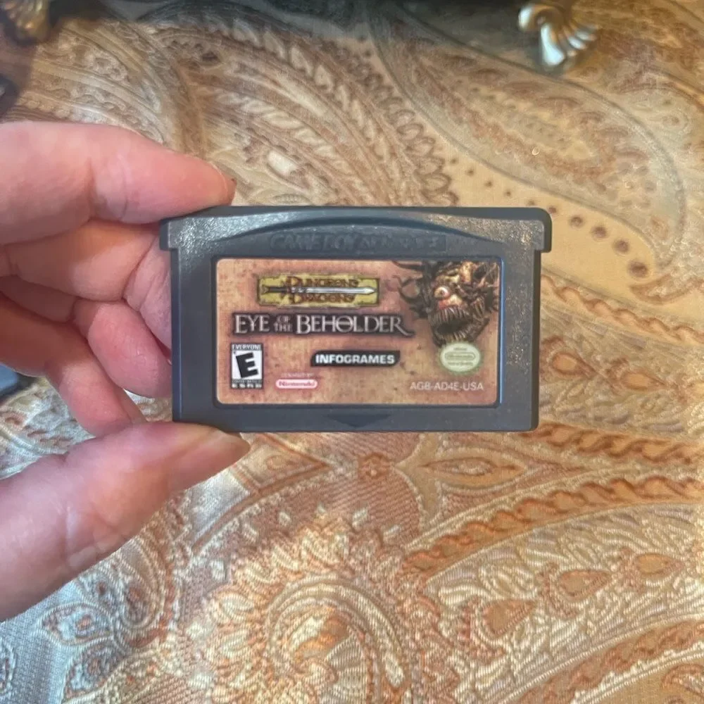 Game Boy Advance 3-Game Bundle - Spider-Man, Dragon Ball GT, Dungeons & Dragons